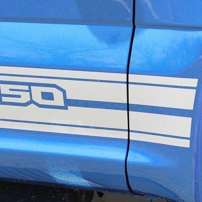 closeup side decal for ford f150